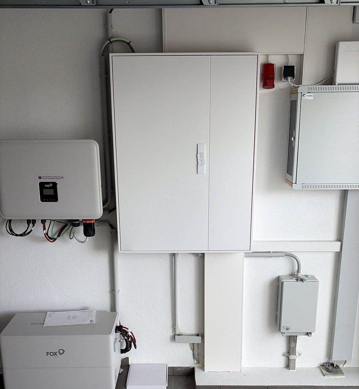 Installation électrique complète dans un pavillon individuel neuf